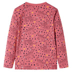 Vidaxl kinderpyjama met lange mouwen 116 oudroze