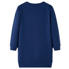 Vidaxl kinderjurk 104 marineblauw