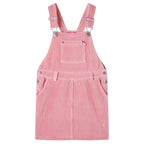 Vidaxl kindertuinjurk 104 ribfluweel lichtroze