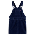 Vidaxl kindertuinjurk 104 ribfluweel marineblauw