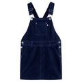 VidaXL Kindertuinjurk 140 ribfluweel marineblauw