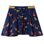 Vidaxl kinderrokje 104 marineblauw