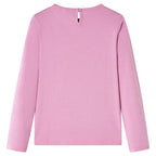 Vidaxl kindershirt met lange mouwen 104 rozebruin