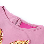 Vidaxl kindershirt met lange mouwen 104 rozebruin