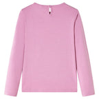 Vidaxl kindershirt met lange mouwen 116 rozebruin