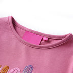 Vidaxl kindershirt met lange mouwen 92 frambozenkleur