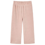 Vidaxl kinderbroek 104 ribfluweel lichtroze
