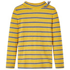 VidaXL Kindershirt met lange mouwen 104 okerkleurig