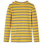 Vidaxl kindershirt met lange mouwen 140 okerkleurig