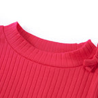Vidaxl kindershirt met lange mouwen 116 felroze