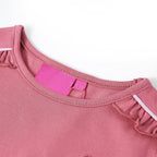Vidaxl kindershirt met lange mouwen 128 frambozenkleurig