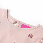Vidaxl kindershirt met lange mouwen 128 roze