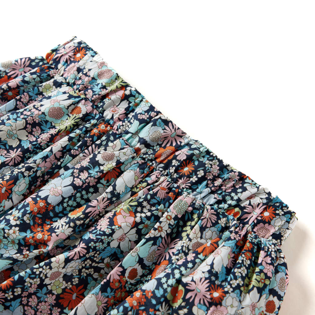 Vidaxl kinderrokje 116 donkerblauw