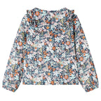 Vidaxl kindershirt met lange mouwen 116 donkerblauw