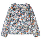 Vidaxl kindershirt met lange mouwen 128 donkerblauw