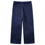 Vidaxl kinderbroek fluweel 92 donkerblauw