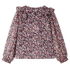 Vidaxl kindershirt met lange mouwen 92 donkerroze