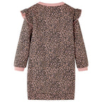 Vidaxl kinderjurk 92 middelroze