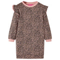 Vidaxl kinderjurk 116 middelroze