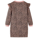 Vidaxl kinderjurk 116 middelroze