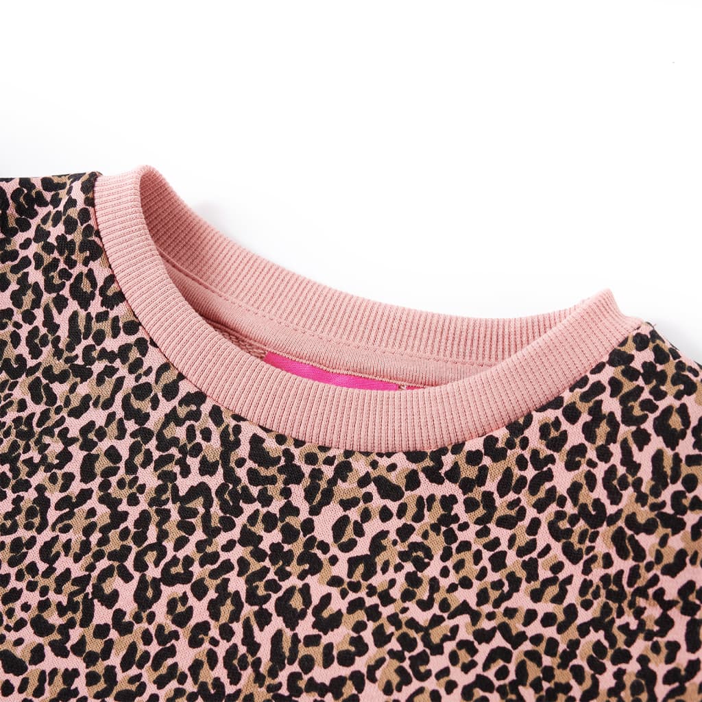 VidaXL Kinderjurk 140 middelroze