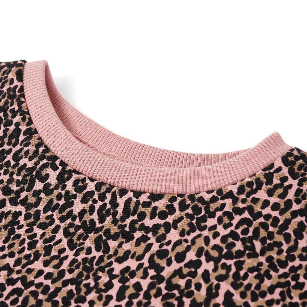 VidaXL Kindertrui 128 middelroze