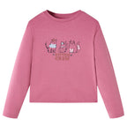 Vidaxl kindershirt met lange mouwen 104 frambooskleurig