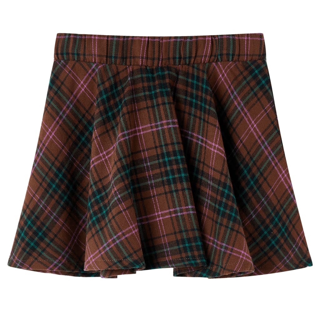 Vidaxl kinderrok 116 cognackleurig