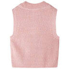 Vidaxl kinderspencer gebreid 92 lichtroze