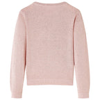 Vidaxl kindervest gebreid 92 zachtroze