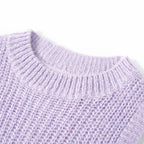 Vidaxl kinderspencer gebreid 116 lichtlila