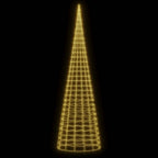 Vidaxl led-kerstboom aan vlaggenmast 3000 leds warm wit 800 cm