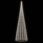 Vidaxl led-kerstboom aan vlaggenmast 3000 leds koud wit 800 cm