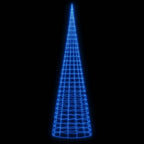 Vidaxl led-kerstboom aan vlaggenmast 3000 led's 800 cm blauw