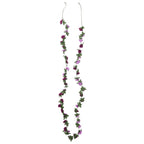 Vidaxl bloemenslingers 6 st 250 cm lente lichtpaars