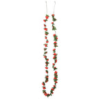 Vidaxl bloemenslingers 6 st 250 cm lente rood