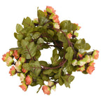 Vidaxl bloemenslingers 6 st 215 cm zonsopgang rood