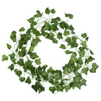 Vidaxl kerstslingers klimop 12 st 200 cm groen
