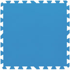 Bestway zwembadbodembeschermers 8 st blauw 58220