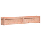 Vidaxl plantenbak 180x31x31 cm massief douglashout