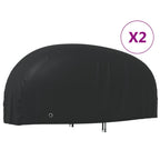 VidaXL Motorhoezen 2 st 230x95x125 cm 210D oxford stof