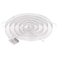 Vidaxl rookgenerator koud rond 33,5 cm roestvrij staal