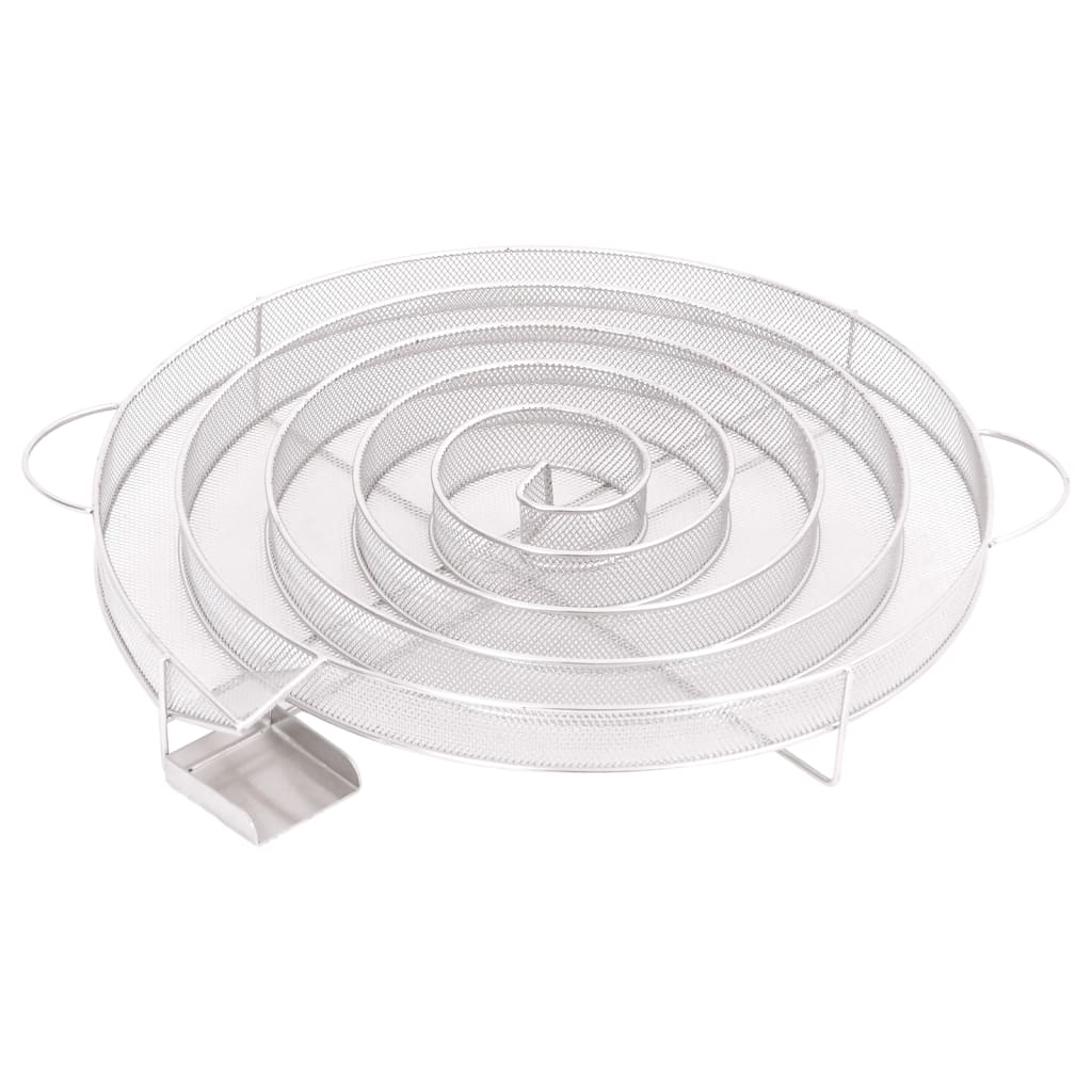 Vidaxl rookgenerator koud rond 33,5 cm roestvrij staal