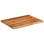 VidaXL Wastafelblad rechthoekig 80x60x3,8 massief acaciahout