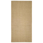 Vidaxl sisalmat voor krabpaal 100x200 cm