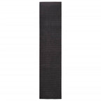 VidaXL Sisalmat voor krabpaal 80x350 cm zwart