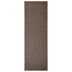 Vidaxl sisalmat voor krabpaal 66x200 cm bruin