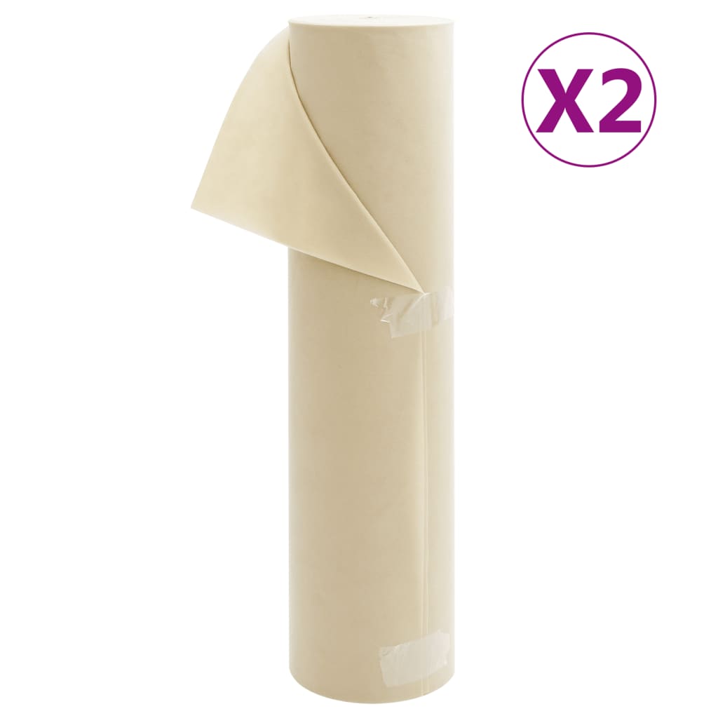 Vidaxl vliesdoek voor planten 2 rollen 70 g m² 50x1,6 m