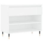 Vidaxl schoenenkast 70x36x60 cm bewerkt hout wit