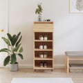VidaXL Schoenenkast 40x36x105 cm bewerkt hout sonoma eikenkleurig